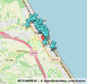 Mappa Via Giovanni Segantini, 64025 Pineto TE, Italia (0.5705)