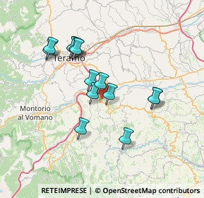 Mappa 64039 Penna Sant'Andrea TE, Italia (6.60429)
