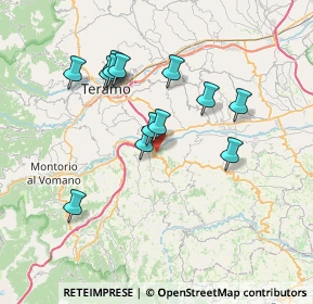 Mappa 64039 Penna Sant'Andrea TE, Italia (6.83308)