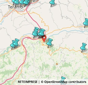 Mappa 64039 Penna Sant'Andrea TE, Italia (5.742)