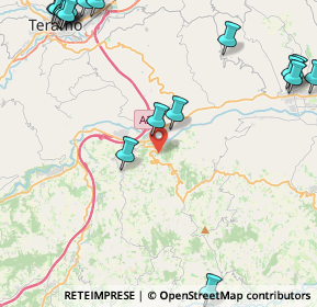 Mappa 64039 Penna Sant'Andrea TE, Italia (6.942)