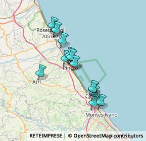 Mappa Zona Demaniale Corfù, 64025 Pineto TE, Italia (6.37571)