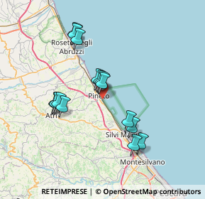 Mappa Zona Demaniale Corfù, 64025 Pineto TE, Italia (6.686)