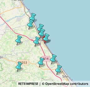 Mappa Zona Demaniale Corfù, 64025 Pineto TE, Italia (3.68182)