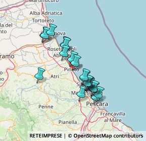 Mappa Zona Demaniale Corfù, 64025 Pineto TE, Italia (11.7795)