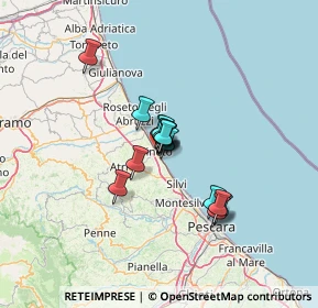 Mappa Zona Demaniale Corfù, 64025 Pineto TE, Italia (8.464)