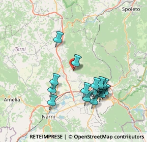 Mappa Viale Regina Elena, 05100 Terni TR, Italia (7.36059)
