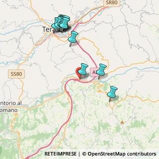 Mappa Contrada Salara snc, 64030 Basciano TE, Italia (4.96667)
