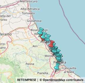Mappa Via V. Bellini, 64025 Pineto TE, Italia (12.27091)