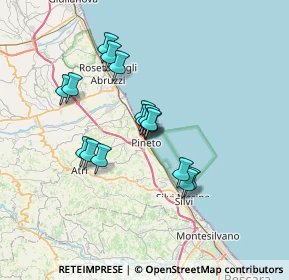 Mappa Via Livorno, 64025 Pineto TE, Italia (5.78813)