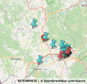 Mappa Via della Resistenza, 05029 San Gemini TR, Italia (8.468)