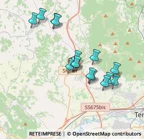 Mappa Via della Resistenza, 05029 San Gemini TR, Italia (3.372)