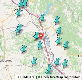 Mappa 01020 Civitella D'agliano VT, Italia (9.9285)