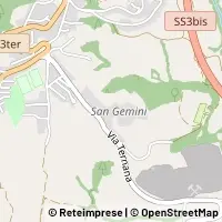 Karte San Gemini
