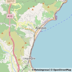 Mappa Alassio