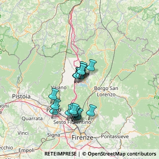 Mappa Via XXV Aprile, 50031 Barberino di Mugello FI, Italia (11.977)