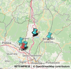 Mappa Via XXV Aprile, 50031 Barberino di Mugello FI, Italia (9.284)