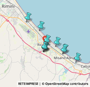 Mappa , 47838 Riccione RN, Italia (2.68091)