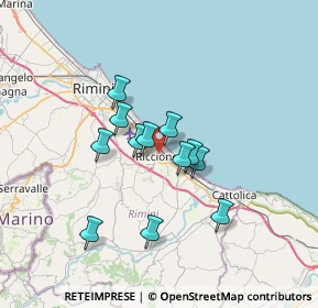 Mappa , 47838 Riccione RN, Italia (5.39)