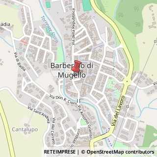 Mappa Via Pian della Fonda, 10, 50031 Barberino di Mugello, Firenze (Toscana)