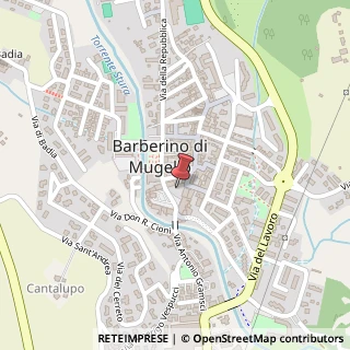 Mappa Piazza Cavour, 77, 50031 Barberino di Mugello, Firenze (Toscana)