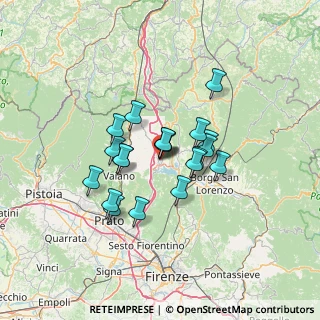 Mappa Piazza Cavour ang, 50031 Barberino di Mugello FI, Italia (10.2215)