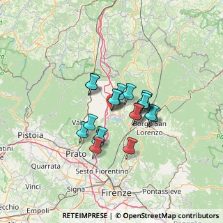 Mappa Piazza Camillo Benso Conte di Cavour, 50031 Barberino di Mugello FI, Italia (9.365)
