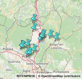 Mappa Piazza Betti, 50031 Barberino di Mugello FI, Italia (10.78615)