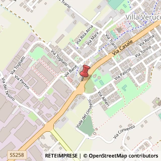 Mappa Via Casale, 3, 47826 Verucchio, Rimini (Emilia Romagna)