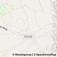 Mapa Scorrano