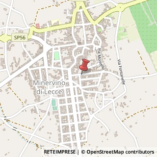 Mappa Via San Antonio, 6, 73027 Martano, Lecce (Puglia)