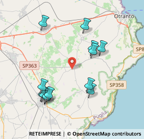 Mappa Via Trieste, 73027 Minervino di Lecce LE, Italia (4.37154)