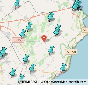 Mappa Via Trieste, 73027 Minervino di Lecce LE, Italia (6.548)