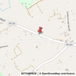 Mappa Strada st. 275, 73030 Scorrano, Lecce (Puglia)