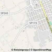 Mapa Scorrano