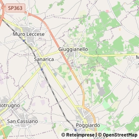 Mappa Giuggianello