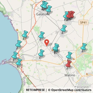 Mappa Via S. Simone, 73017 Sannicola LE, Italia (5.5785)