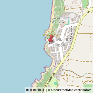 Mappa Viale della Fenice, 9, 73014 Gallipoli, Lecce (Puglia)