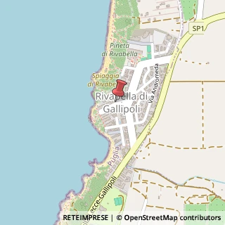 Mappa Viale della Fenice, 4, 73014 Gallipoli, Lecce (Puglia)