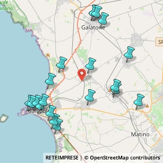 Mappa Viale Gallipoli, 73017 Sannicola LE, Italia (5.531)