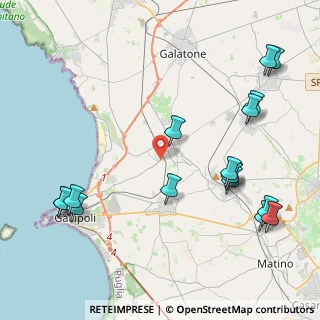 Mappa Viale Gallipoli, 73017 Sannicola LE, Italia (5.63412)