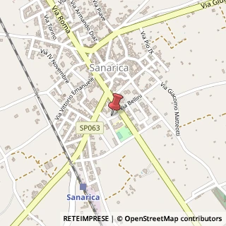 Mappa Via Malta, 9, 73030 Sanarica, Lecce (Puglia)