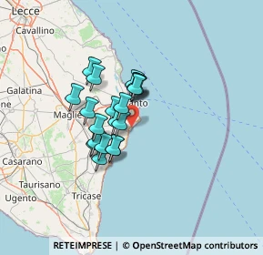 Mappa Otranto, 73028 Otranto LE, Italia (9.788)