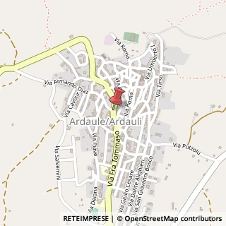 Mappa Via fra' tommaso 55, 09081 Ardauli, Oristano (Sardegna)