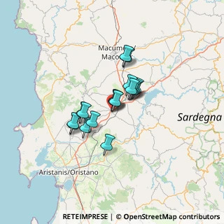 Mappa Via G.Deledda, 09070 Paulilatino OR, Italia (9.45059)