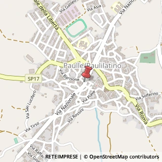 Mappa Via Nazionale, 127, 09070 Paulilatino, Oristano (Sardegna)
