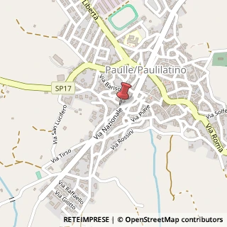 Mappa Via Umberto I°, 4, 09070 Paulilatino, Oristano (Sardegna)