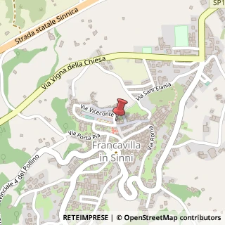 Mappa Piazza Mainieri, 12, 85034 Francavilla in Sinni, Potenza (Basilicata)