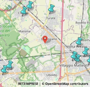 Mappa Via Fratelli Ghirimoldi, 21040 Gerenzano VA, Italia (3.47273)