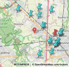 Mappa Via Fratelli Ghirimoldi, 21040 Gerenzano VA, Italia (2.421)
